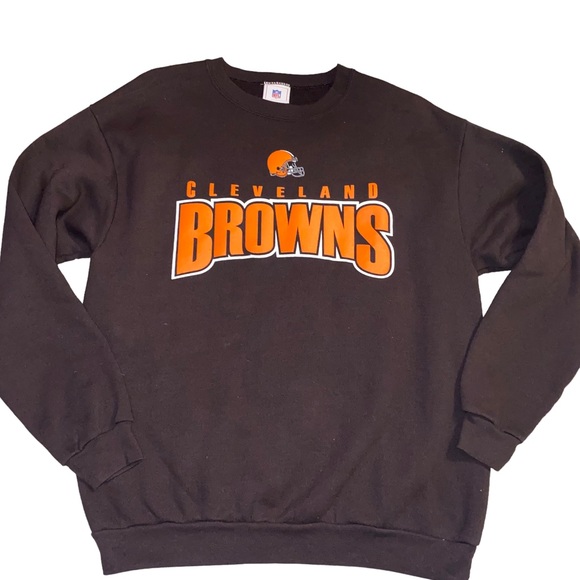 Vintage Cleveland Browns 90s NFL Sweatshirt - Picture 1 of 8